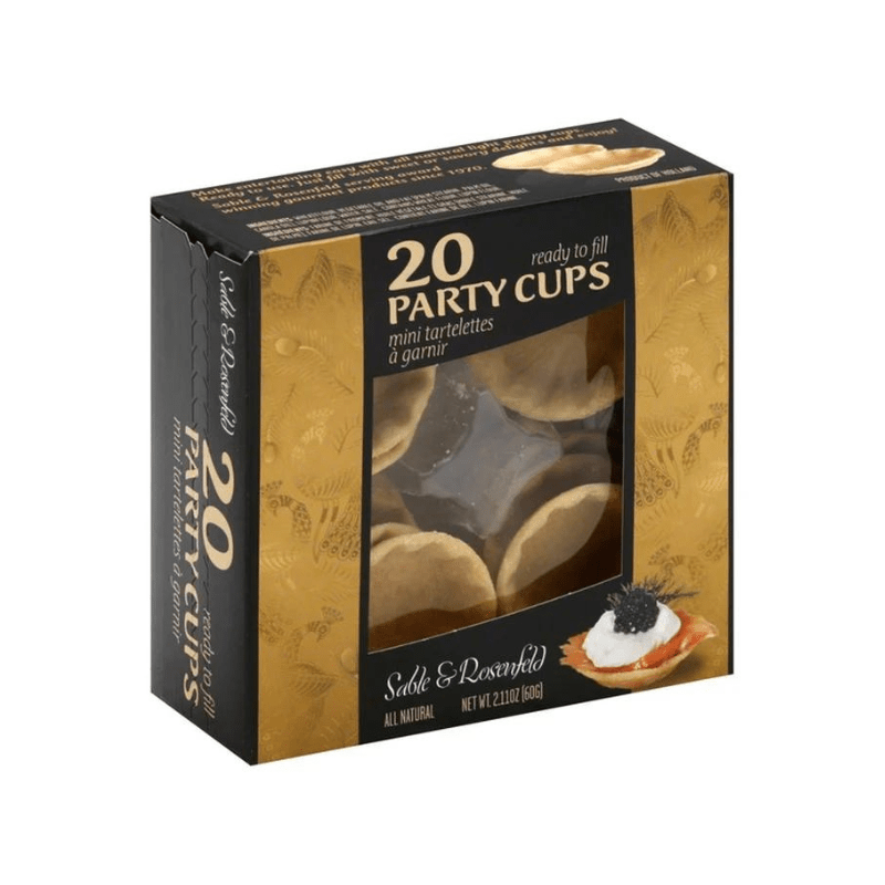 Sable & Rosenfeld Party Cups, 20 Count