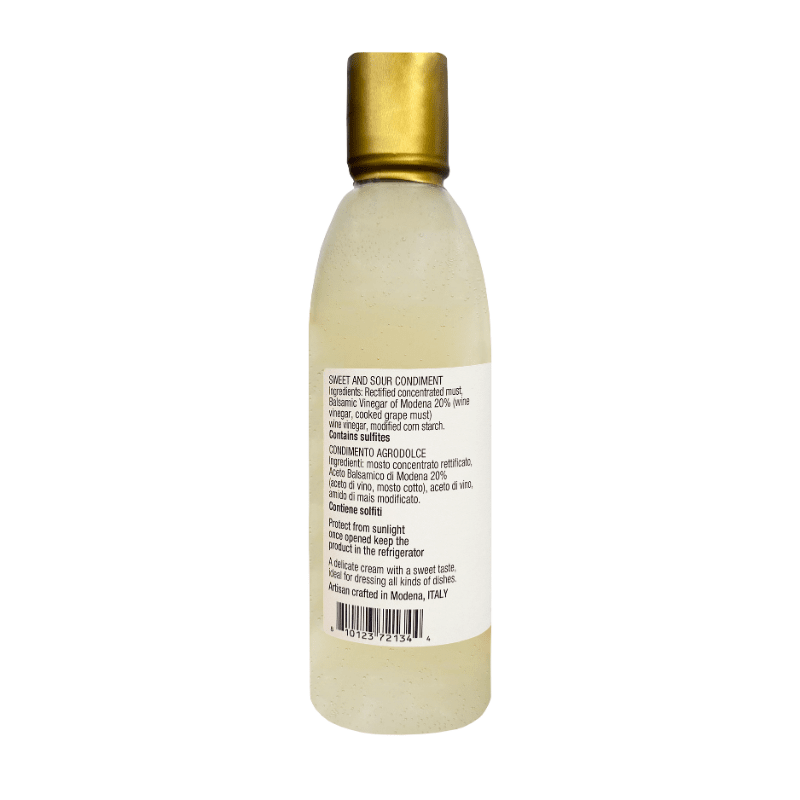 Sanniti White Glaze with Balsamic Vinegar of Modena, 8.45 oz
