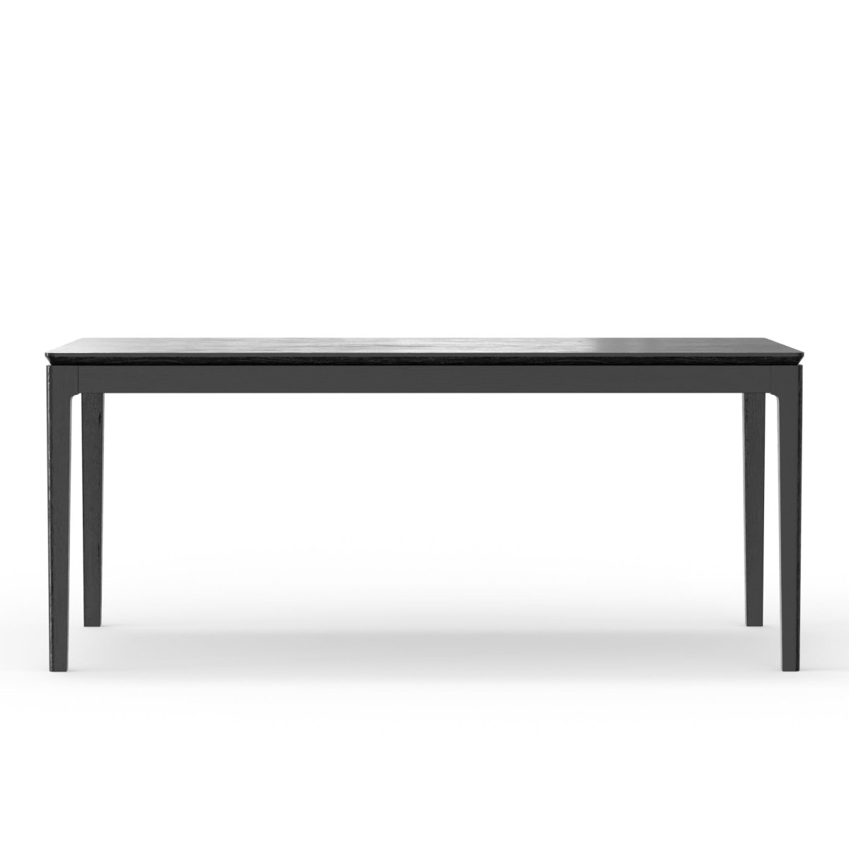 Cove Rectangular Dining Table, Vintage Black