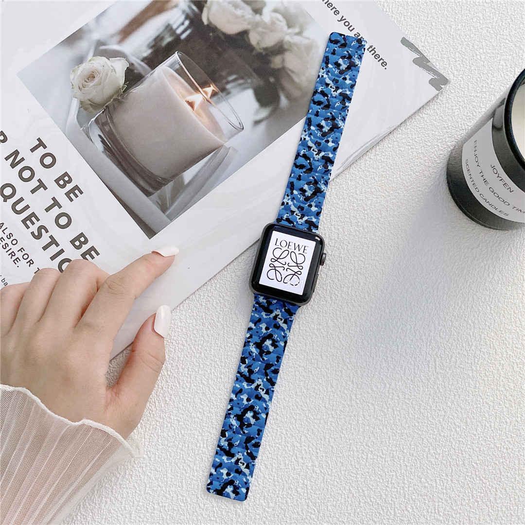 Leopard & Camouflage Magnetic Apple Watch Band