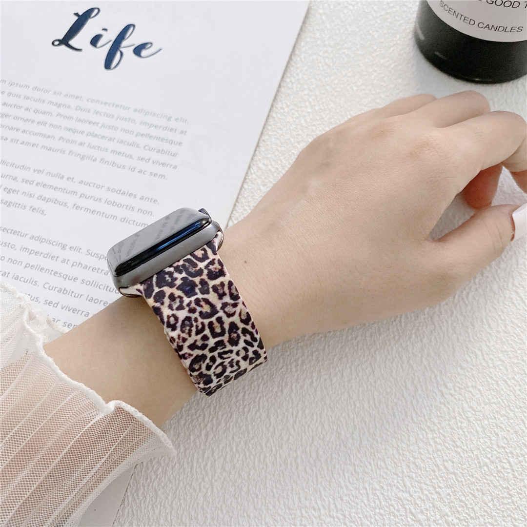 Leopard & Camouflage Magnetic Apple Watch Band