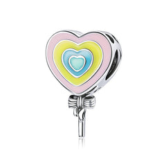 Love lollipop Sterling Silver Charm Bead
