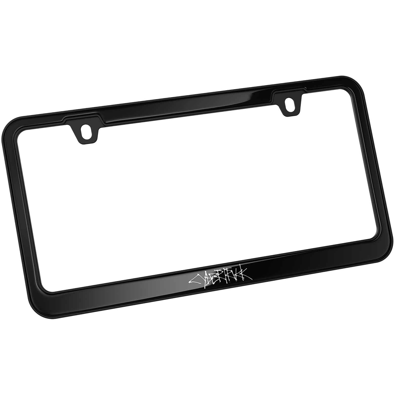 Black License Plate Frame | Tesla Cybertruck 2024+