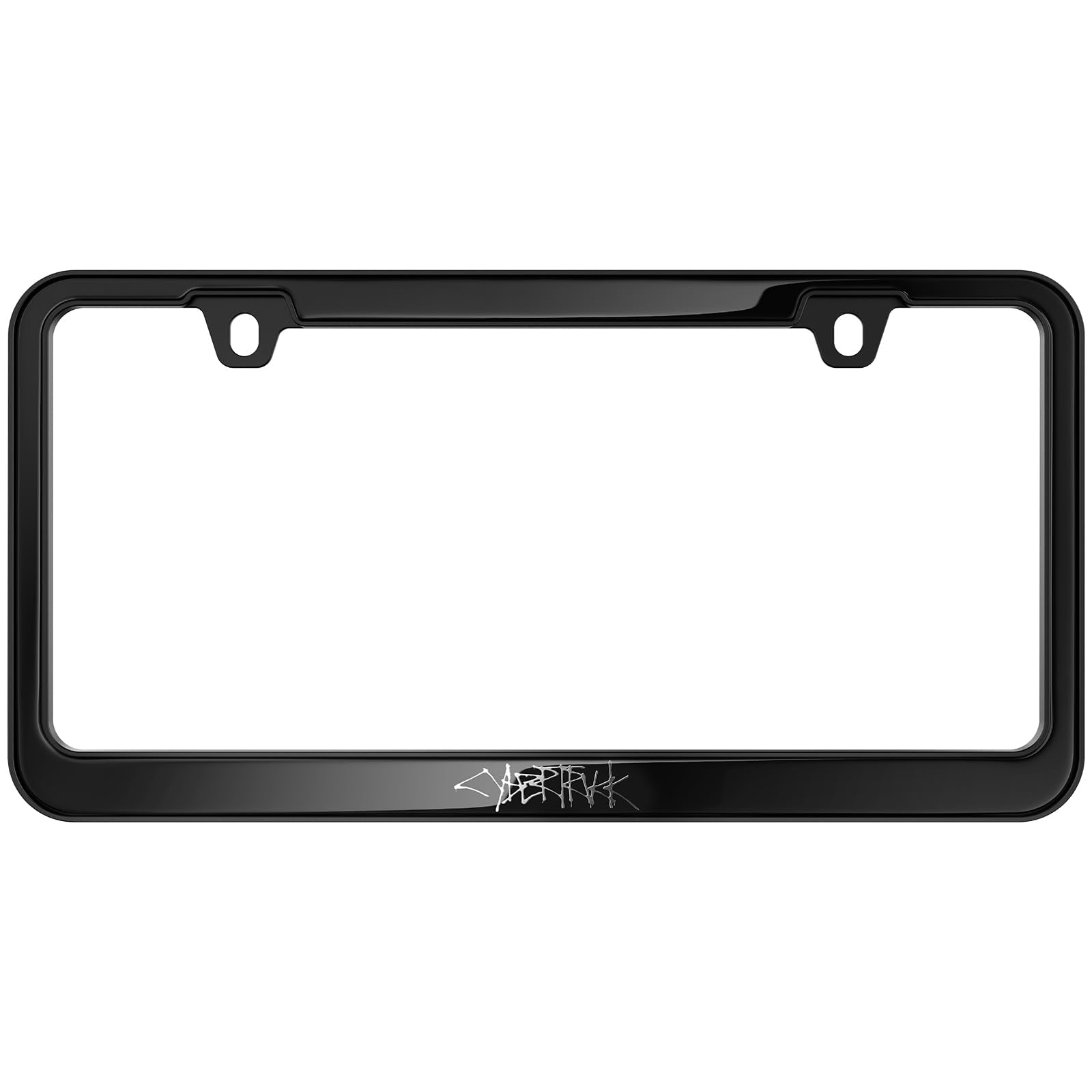 Black License Plate Frame | Tesla Cybertruck 2024+