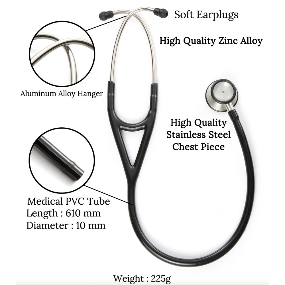 Professional Dual Head Stethoscope Cardiology Stethoscope Doctor Medical Stethoscope Doctor Medical Equipment Devices Nurse