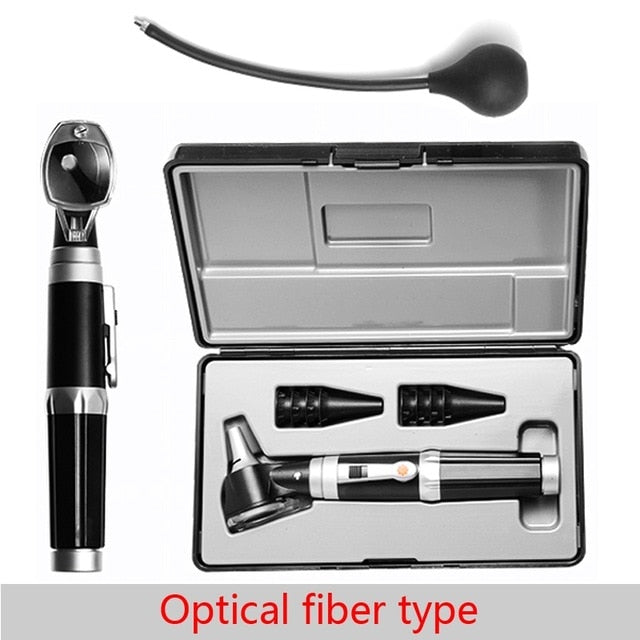 Professional otoscope set rechargeable diagnostic kit product LED otoscopio