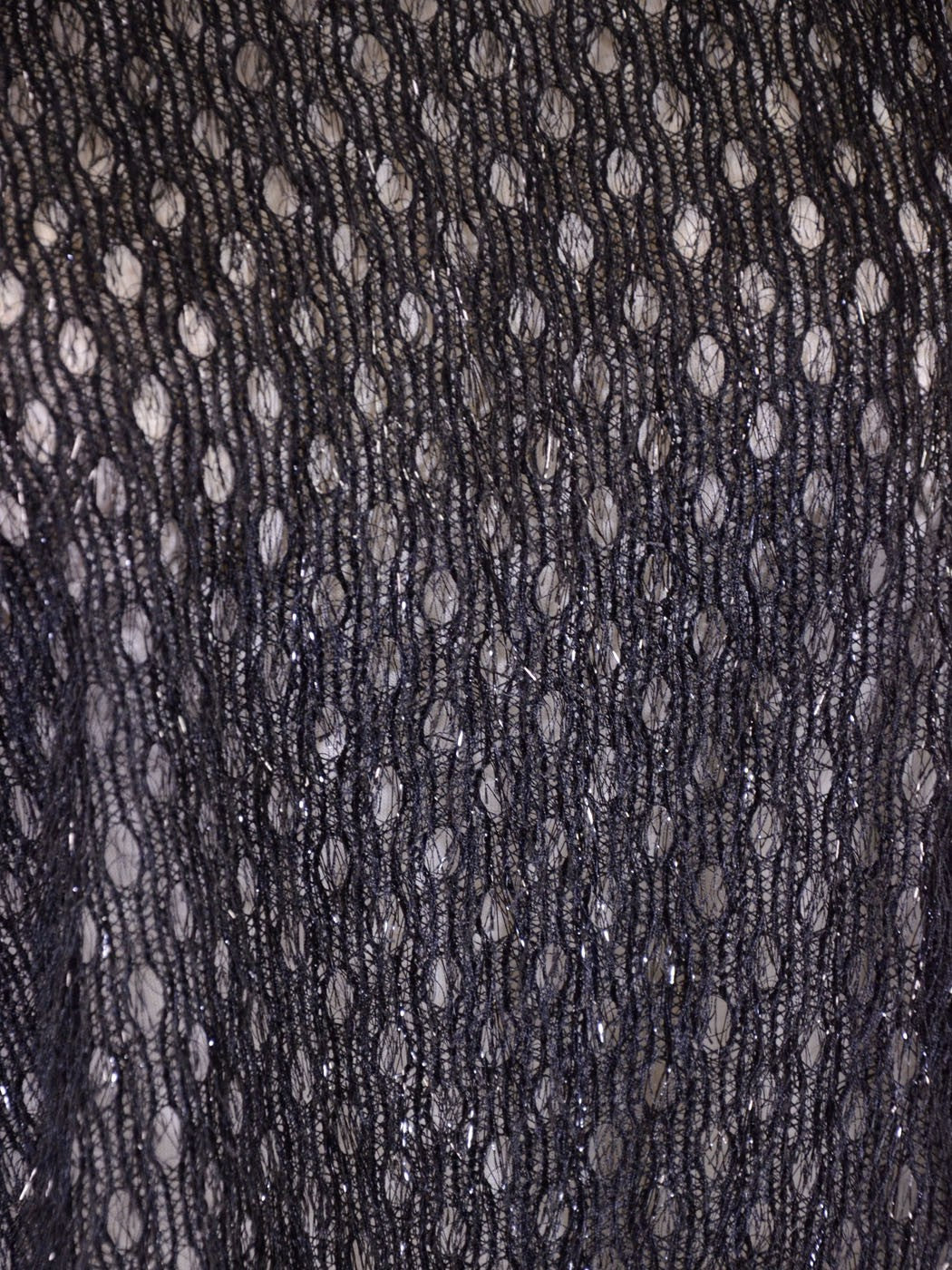 Millibon Fuzzy Soft Twinkling Raglan Sleeve Pullover Crop Sweater Top