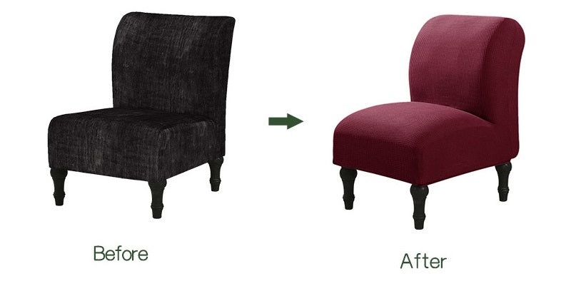 Armless Accent Chair Slipcover