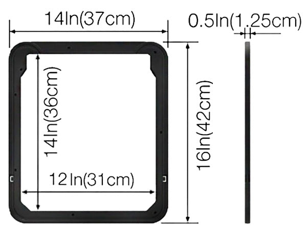 Size of large door