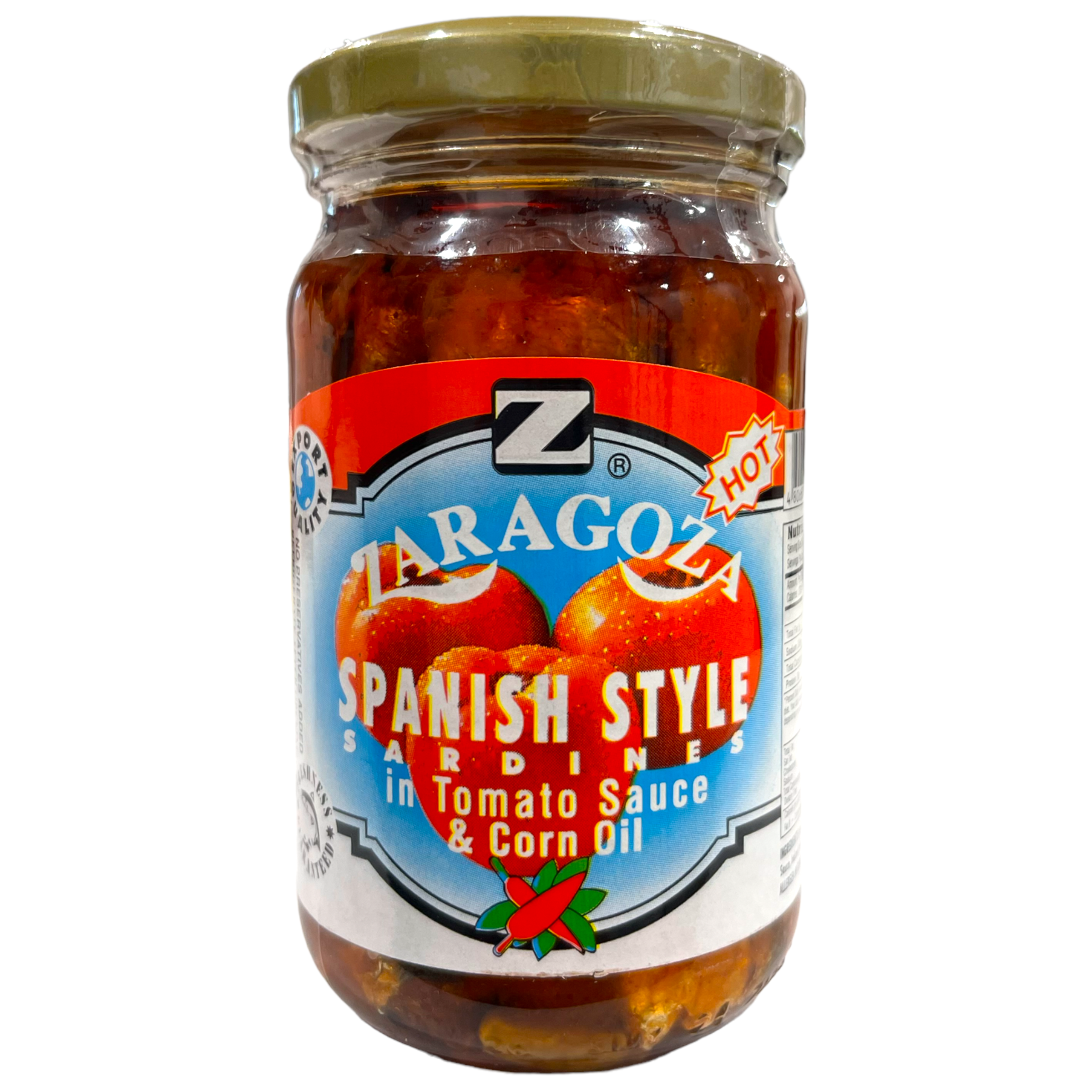Zaragoza - Spanish Style Sardines in Tomato Sauce & Corn Oil 220 G