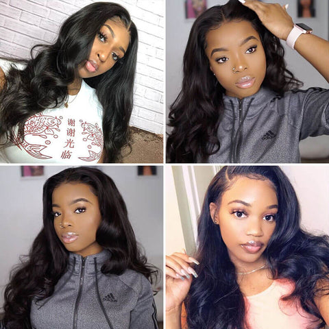 Favhair Body Wave full lace wig customer share