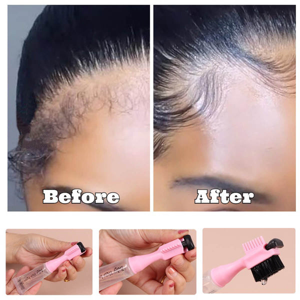 FAVHAIR-BABY-HAIR-EDGE-GEL-WITH-BRUSH-BEFORE-AND-AFTER