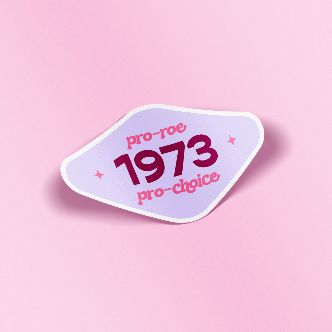 Sticker - Pro Roe 1973