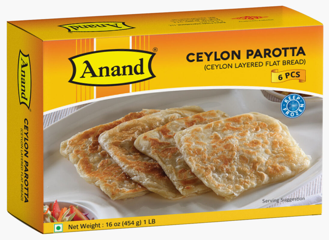 Anand Ceylon Parotta, 1 lb, (Frozen)