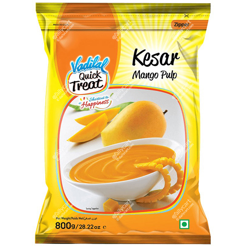 Deep Kesar Mango Pulp, 400 g, (Frozen)
