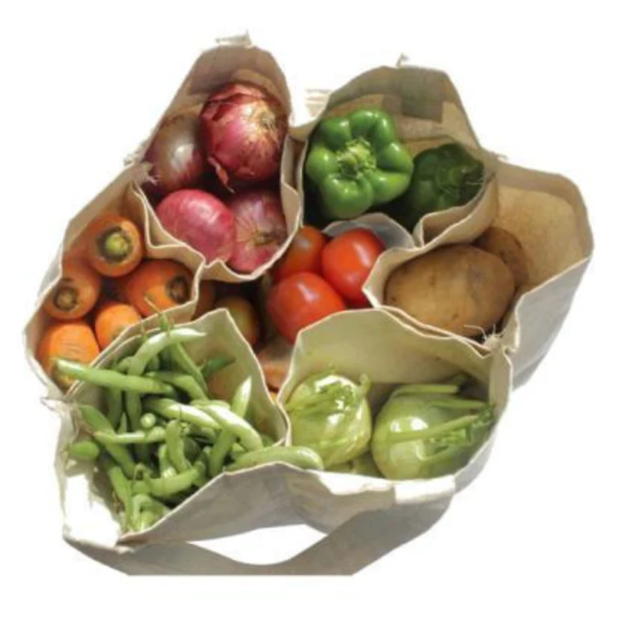 Eco Market Bag Bundle | Set of 2 Organic Tote Bags