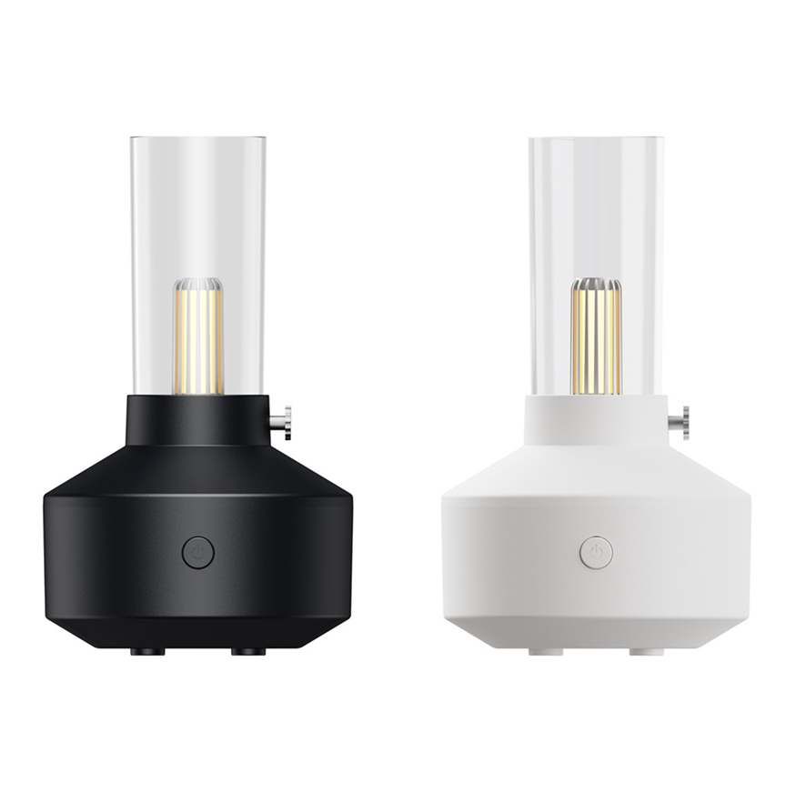 Retro Light Aroma Diffuser Essential Oil LED Filament Night Light Humidifier