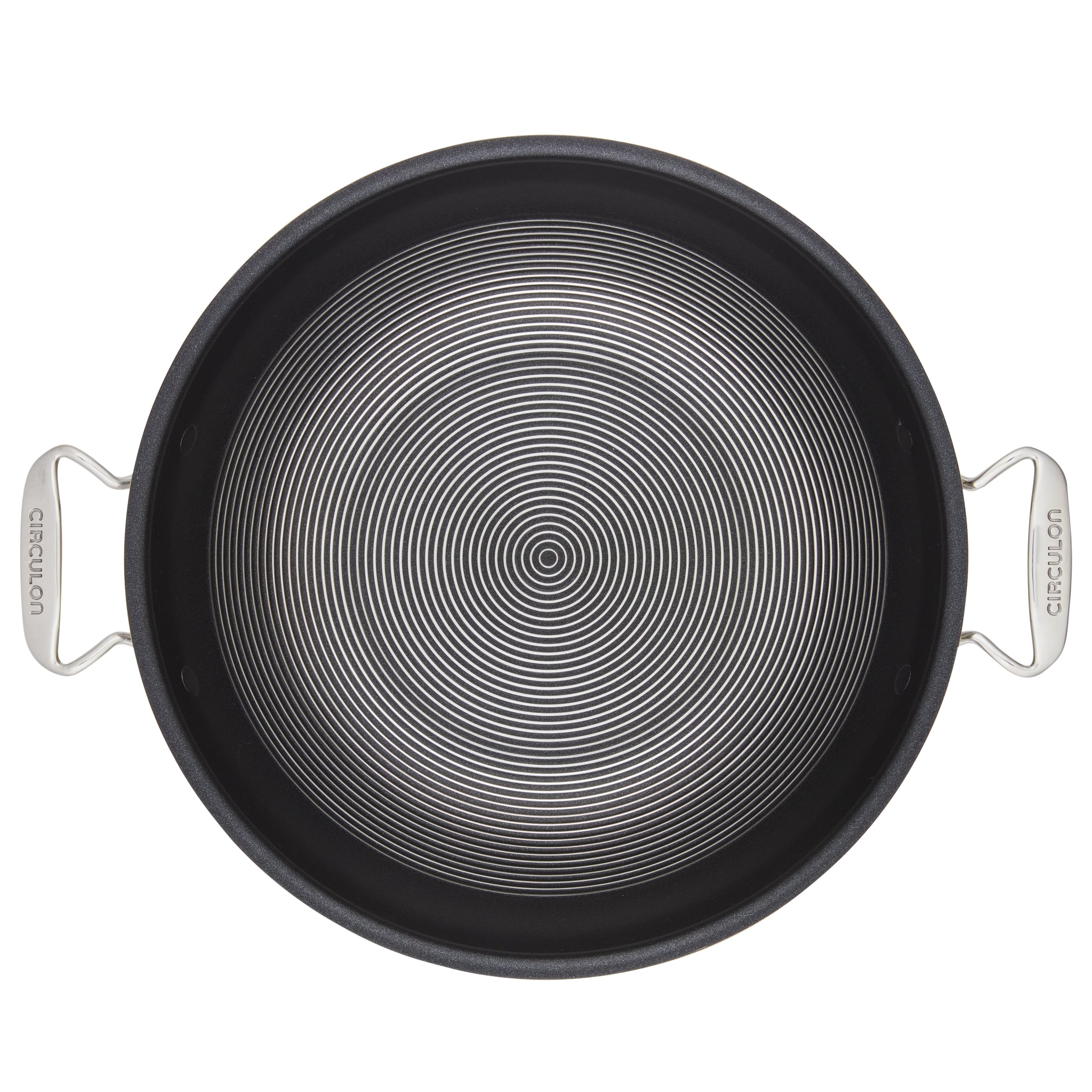 Wok with Glass Lid and Hybrid SteelShield Technology