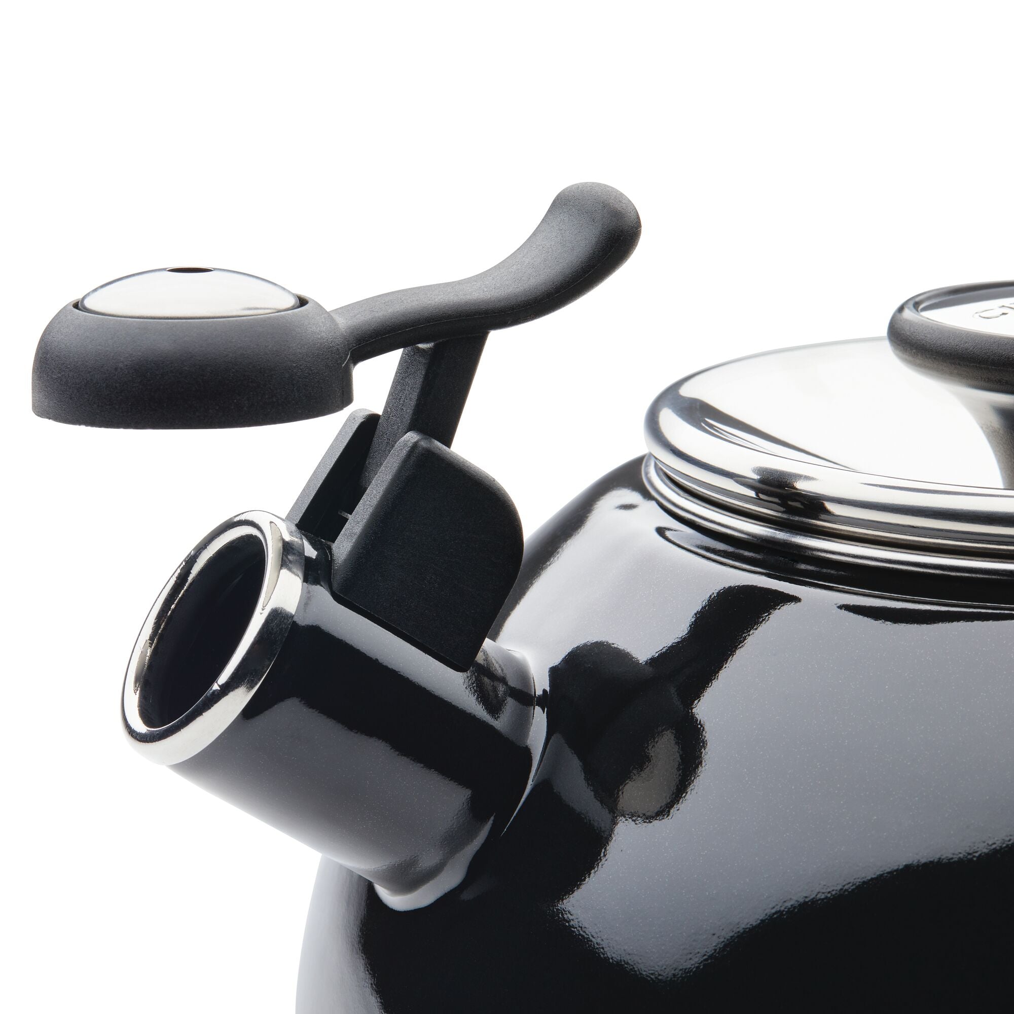 2-Quart Whistling Teakettle with Flip-Up Spout