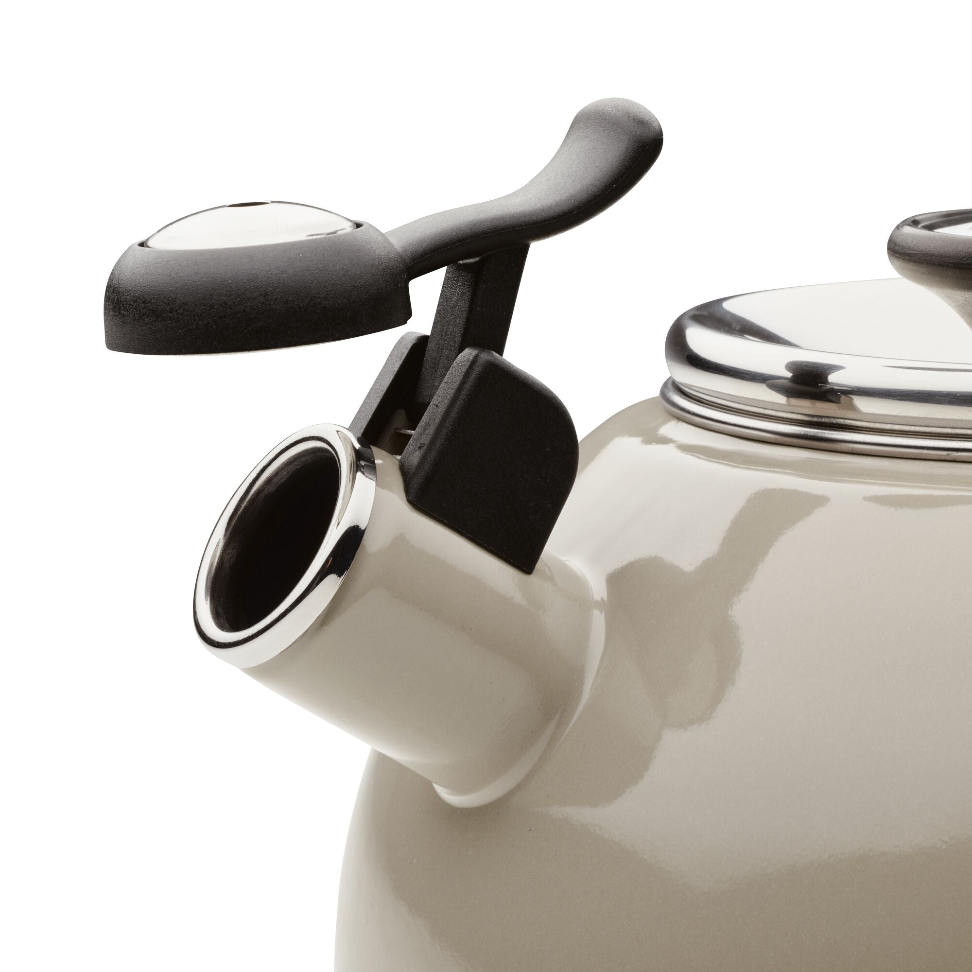 2-Quart Whistling Teakettle with Flip-Up Spout