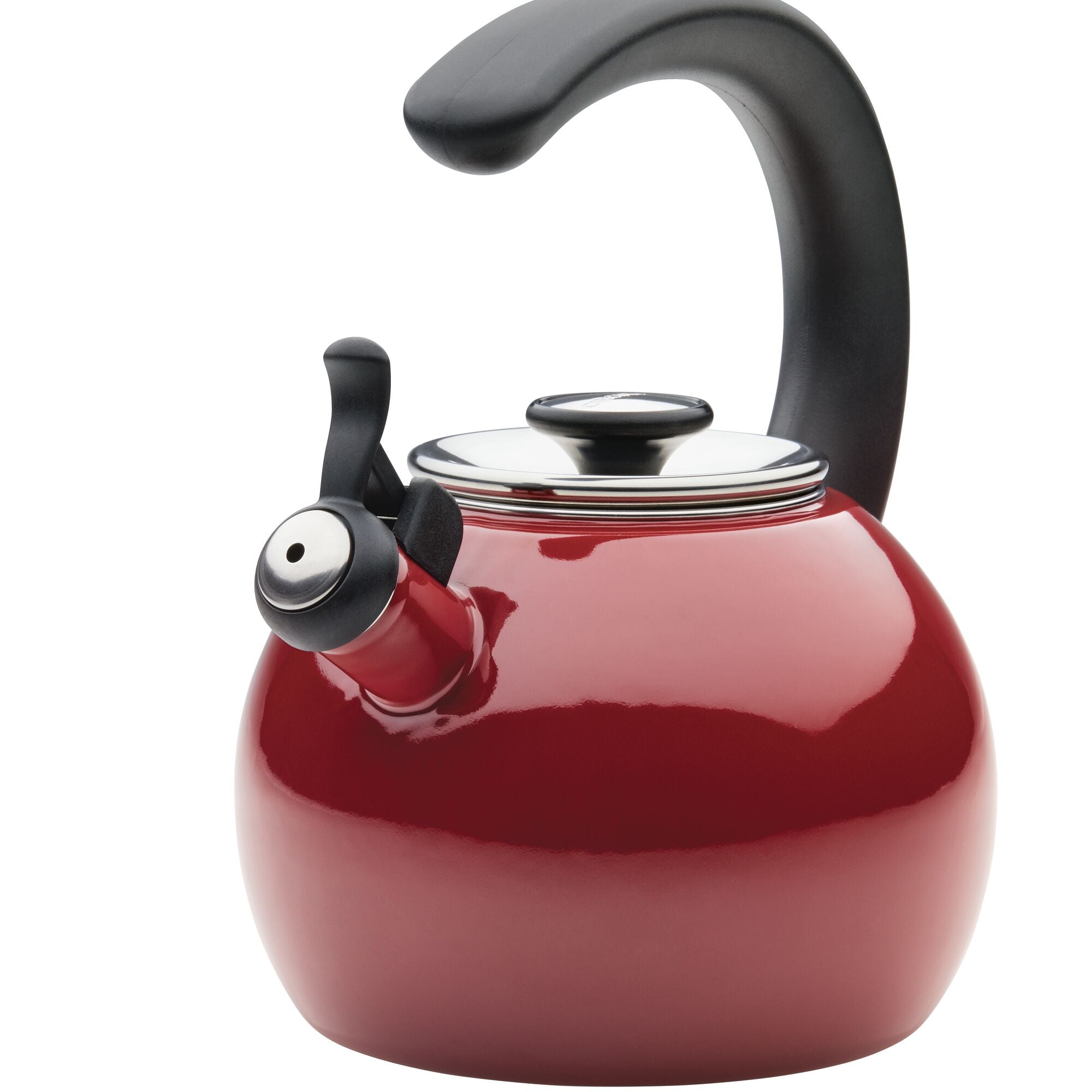 2-Quart Whistling Teakettle with Flip-Up Spout