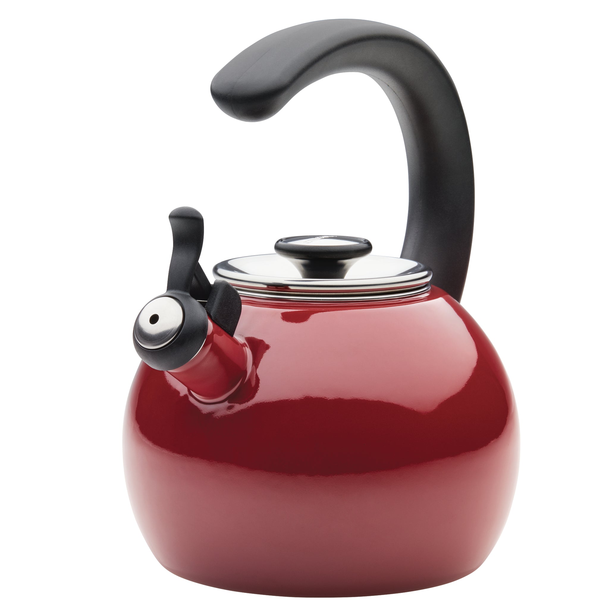 2-Quart Whistling Teakettle with Flip-Up Spout