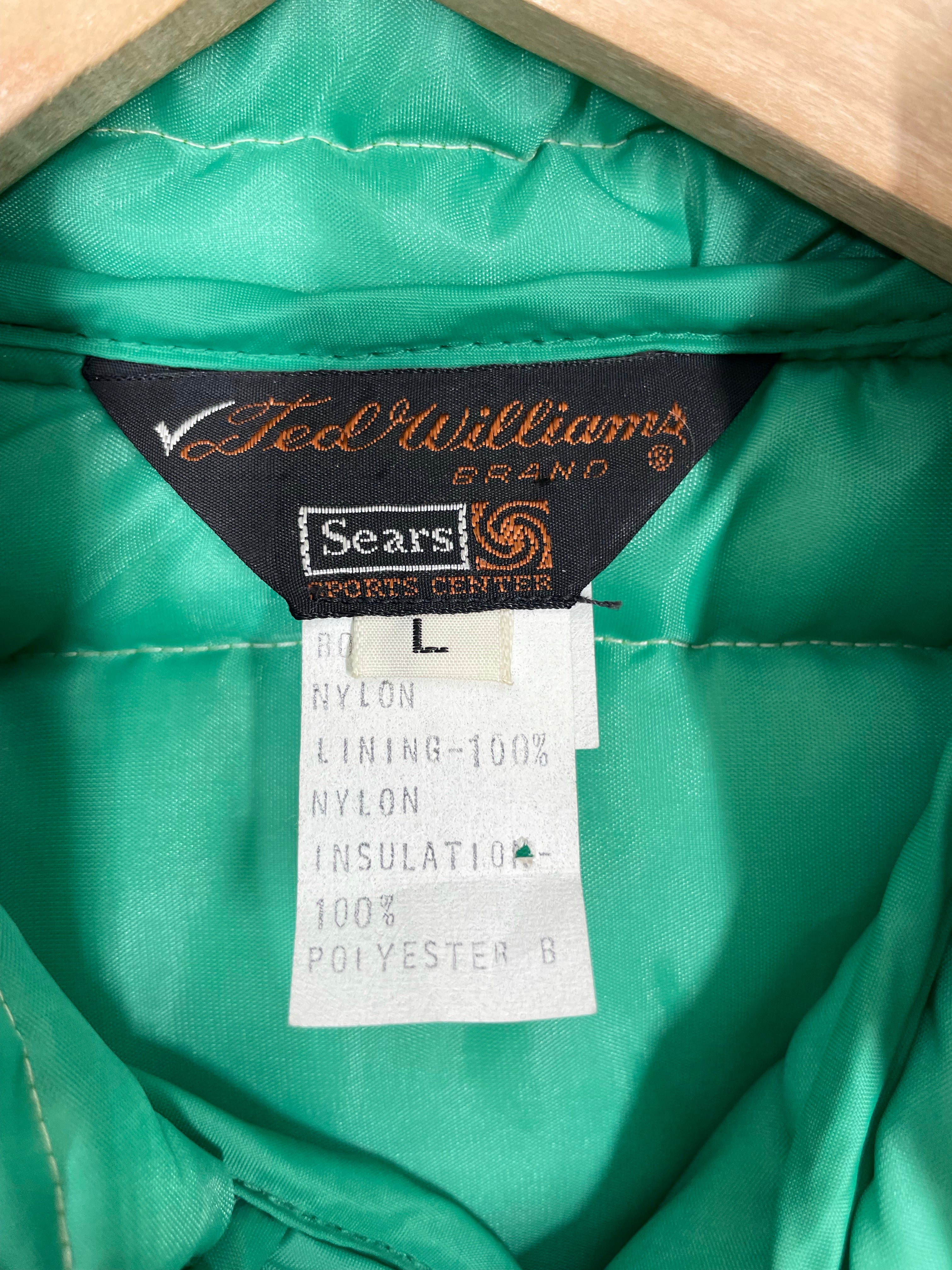 Ted Williams Brand Puffer Vest - Sears - L