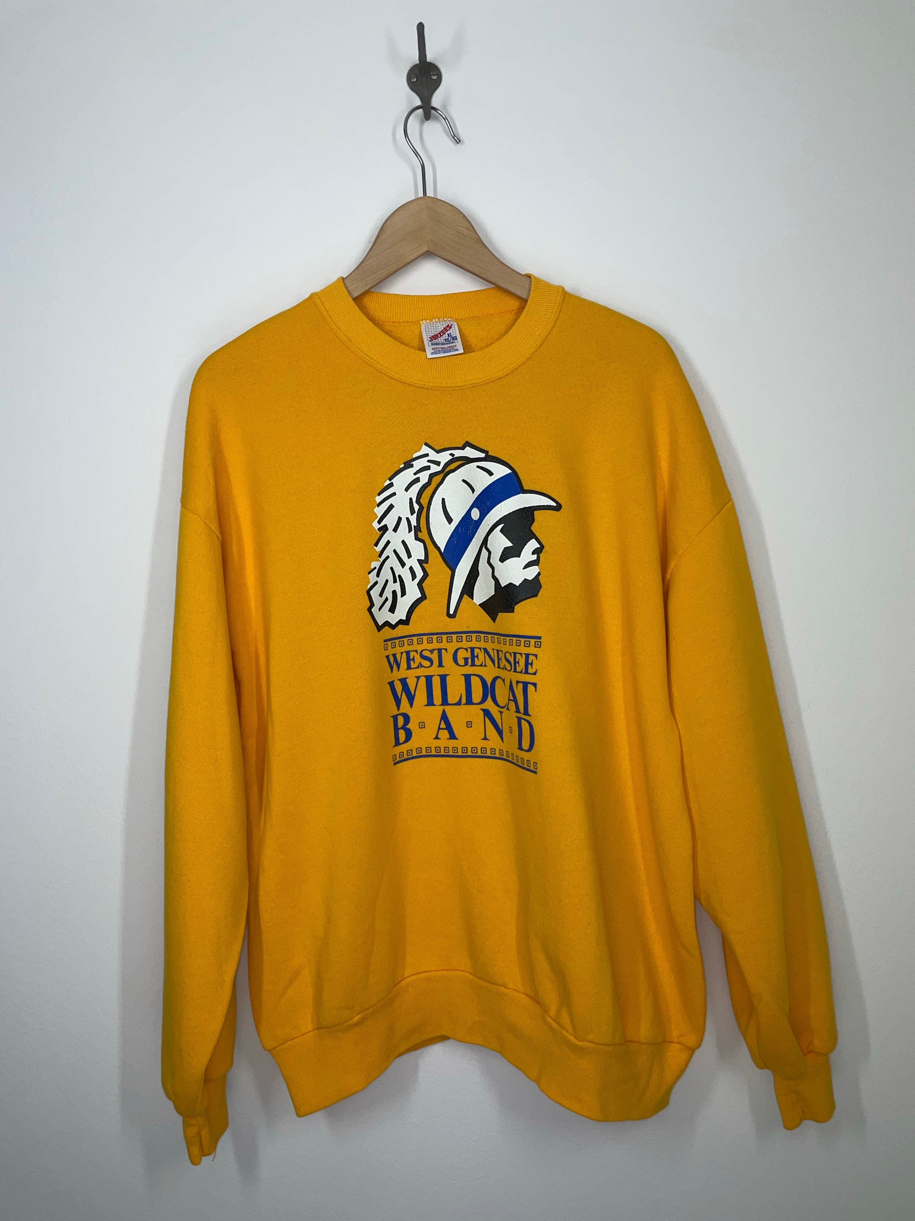 West Genesee Wildcat Marching Band Sweatshirt- Jerzees - XL