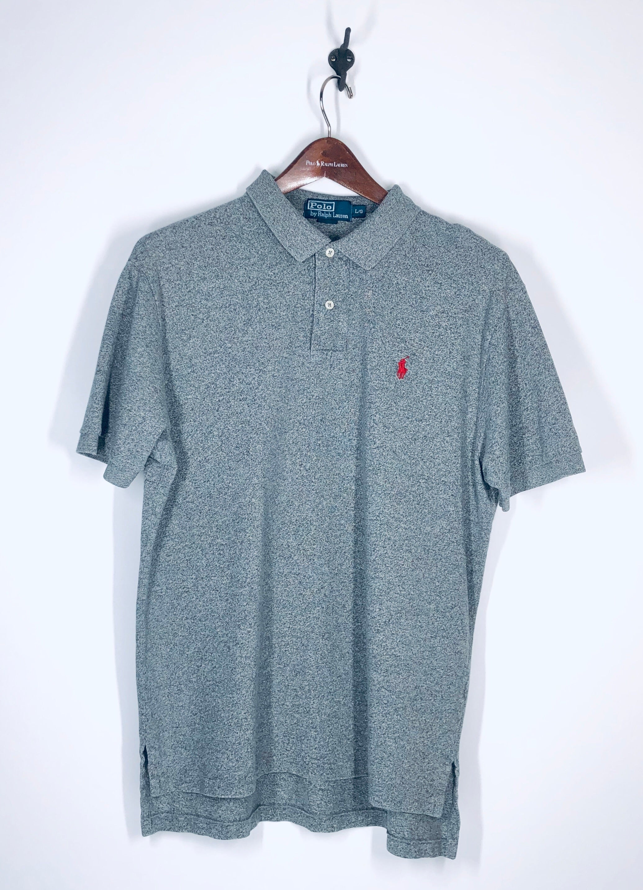 Polo by Ralph Lauren - L - Grey - Iconic Mesh