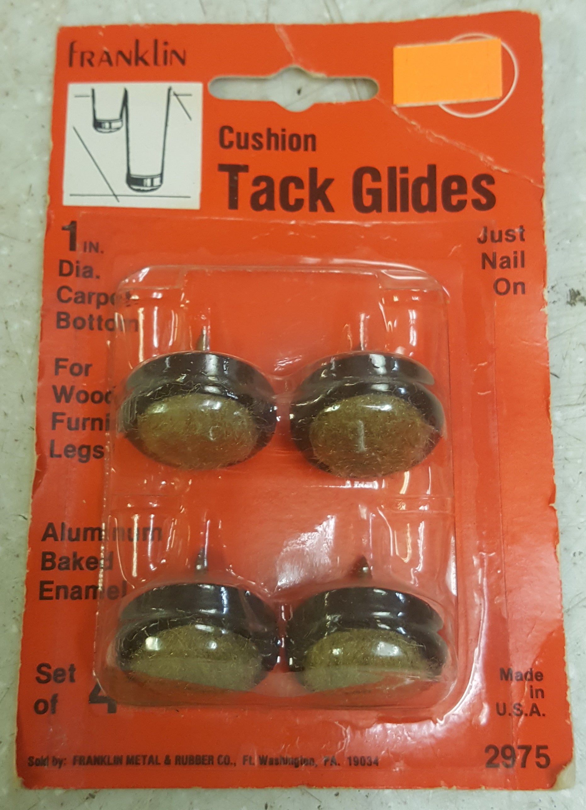 Franklin 2975 Cushion Tack Glides