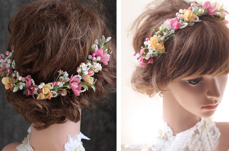 Flower Garden Headband - Available in 2 Colors