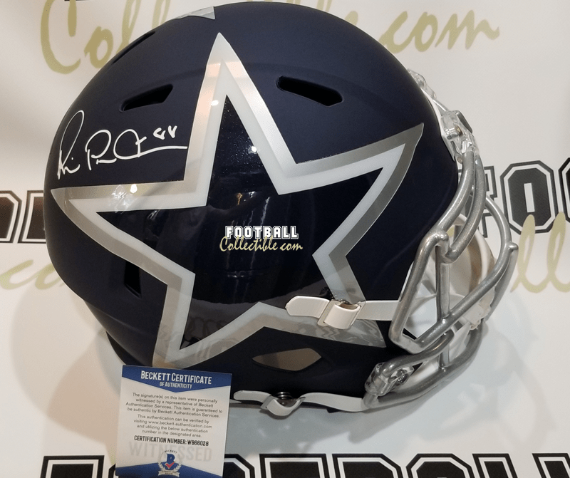 Michael Irvin Autographed Riddell AMP Dallas Cowboys Helmet