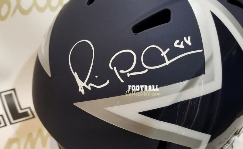 Michael Irvin Autographed Riddell AMP Dallas Cowboys Helmet