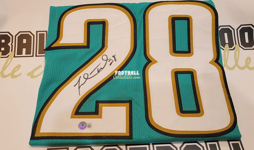 Fred Taylor Autographed Jacksonville Jaguars Jersey