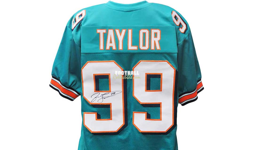 Jason Taylor Autographed Miami Dolphins Jersey