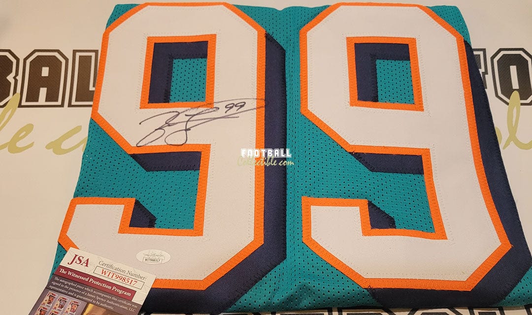Jason Taylor Autographed Miami Dolphins Jersey