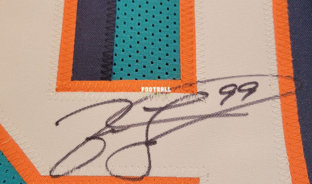 Jason Taylor Autographed Miami Dolphins Jersey