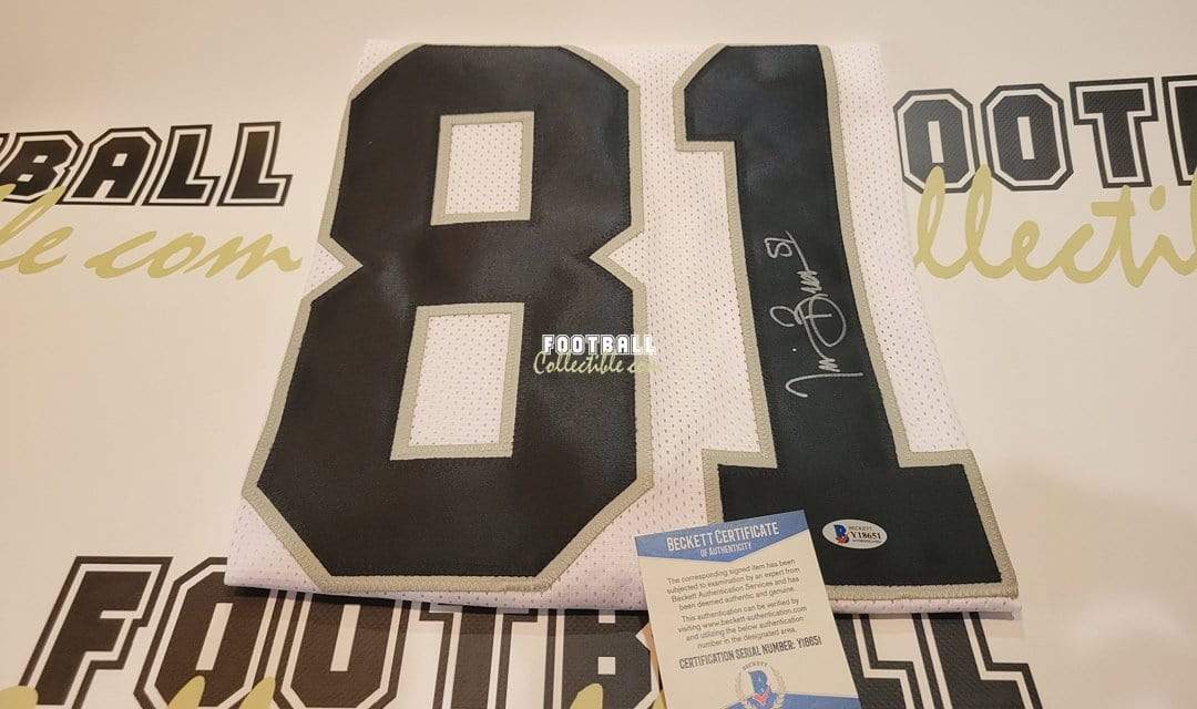 Tim Brown Autographed Las Vegas Raiders Jersey