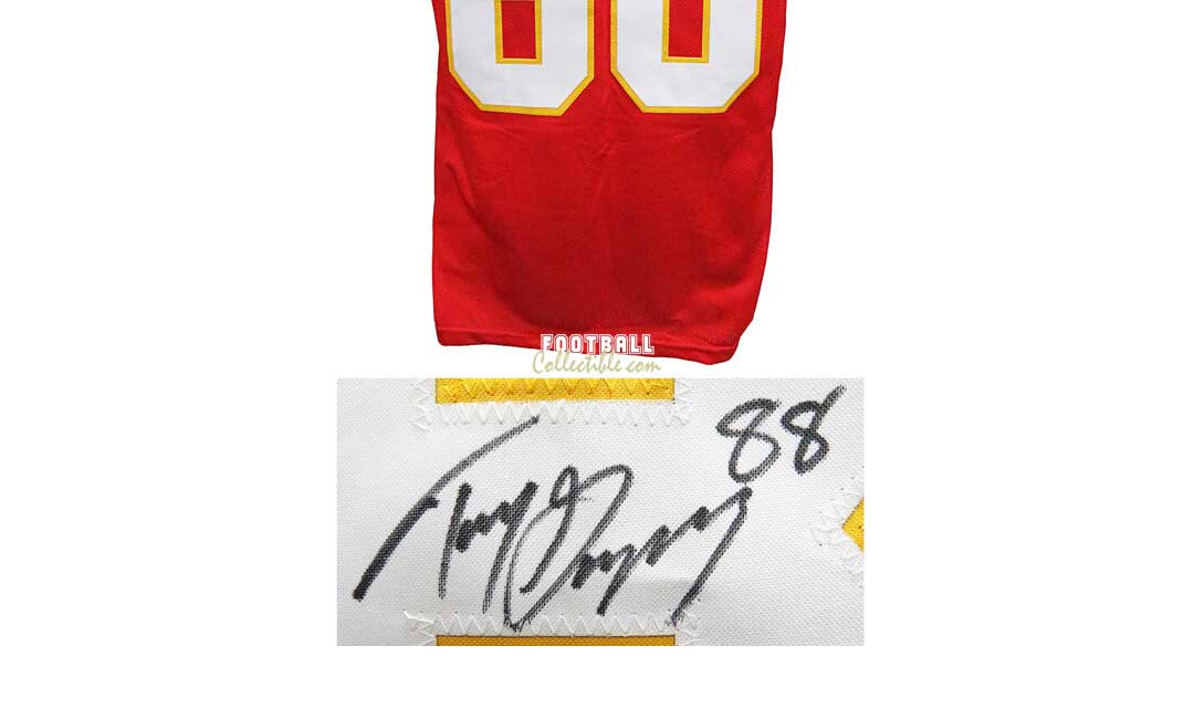 Tony Gonzalez Autographed Kansas City Chiefs Jersey