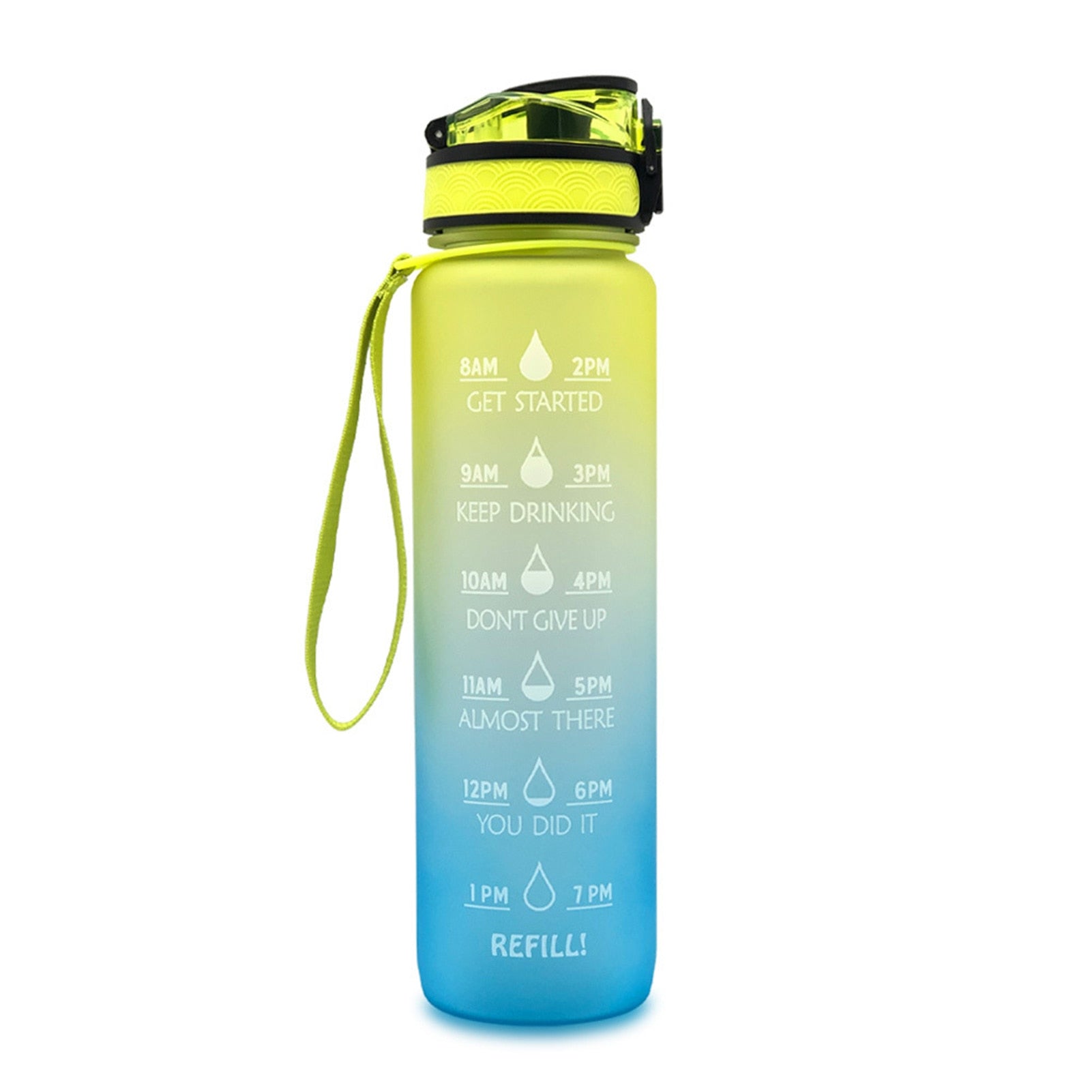 1L Tritan Material Water Bottle With Bounce Cover