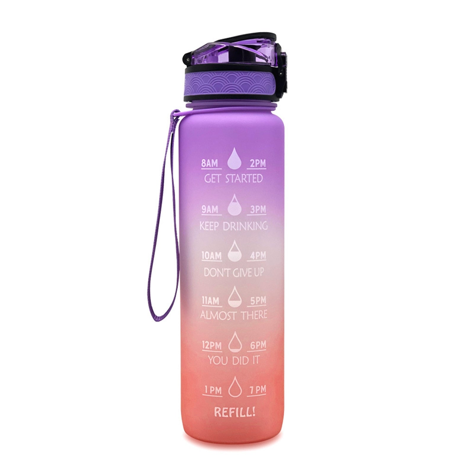 1L Tritan Material Water Bottle With Bounce Cover