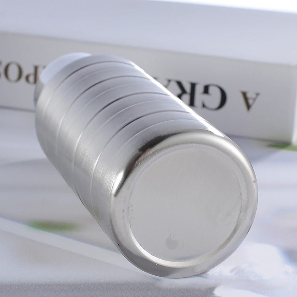 1000ml Rolled Thread Stainless Steel Portable Water Bottle