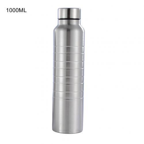1000ml Rolled Thread Stainless Steel Portable Water Bottle