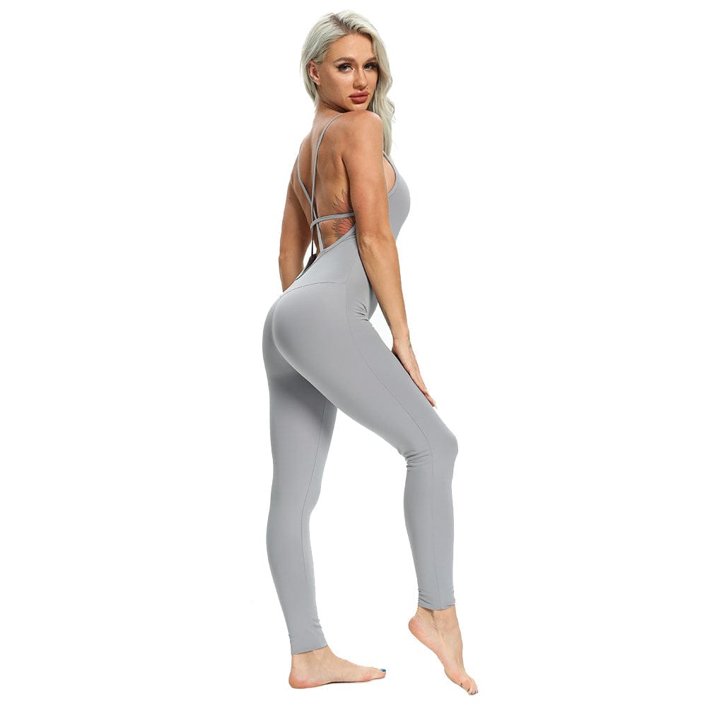 Fitness Yoga Set Women Sexy Jumpsuit