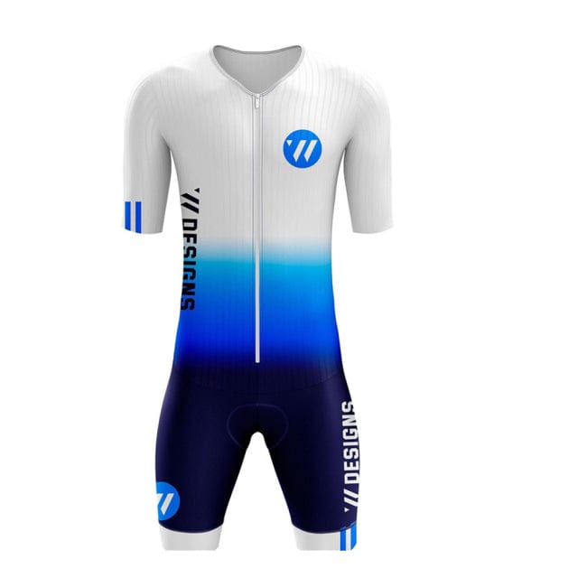 Men Sports Triathlon Power Blue