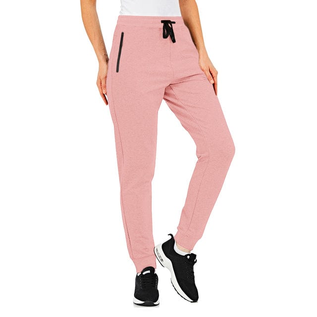 Womens Running Pants Drawstring Joggers Sweatpants Jogging Fitness