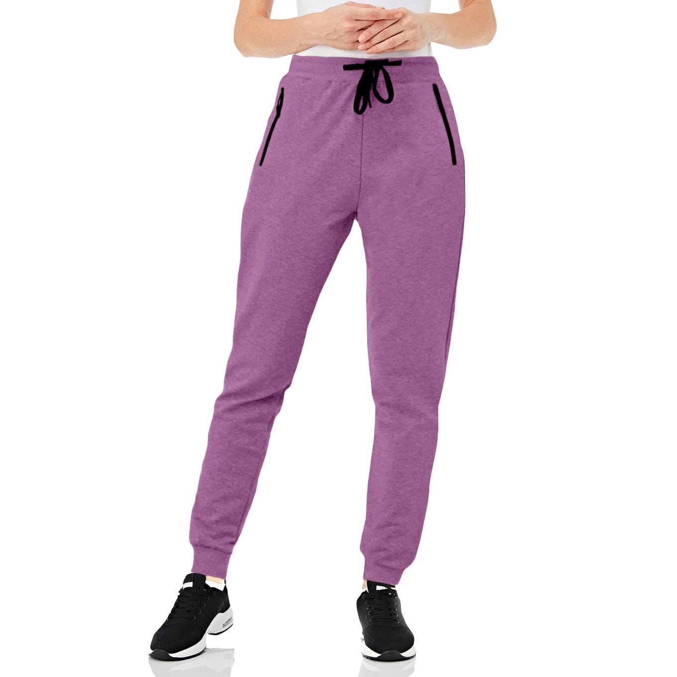 Womens Running Pants Drawstring Joggers Sweatpants Jogging Fitness