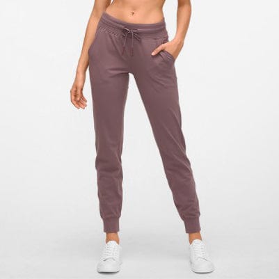 Womens Workout Jogger Running Sweatpants with Pocket Drawstring