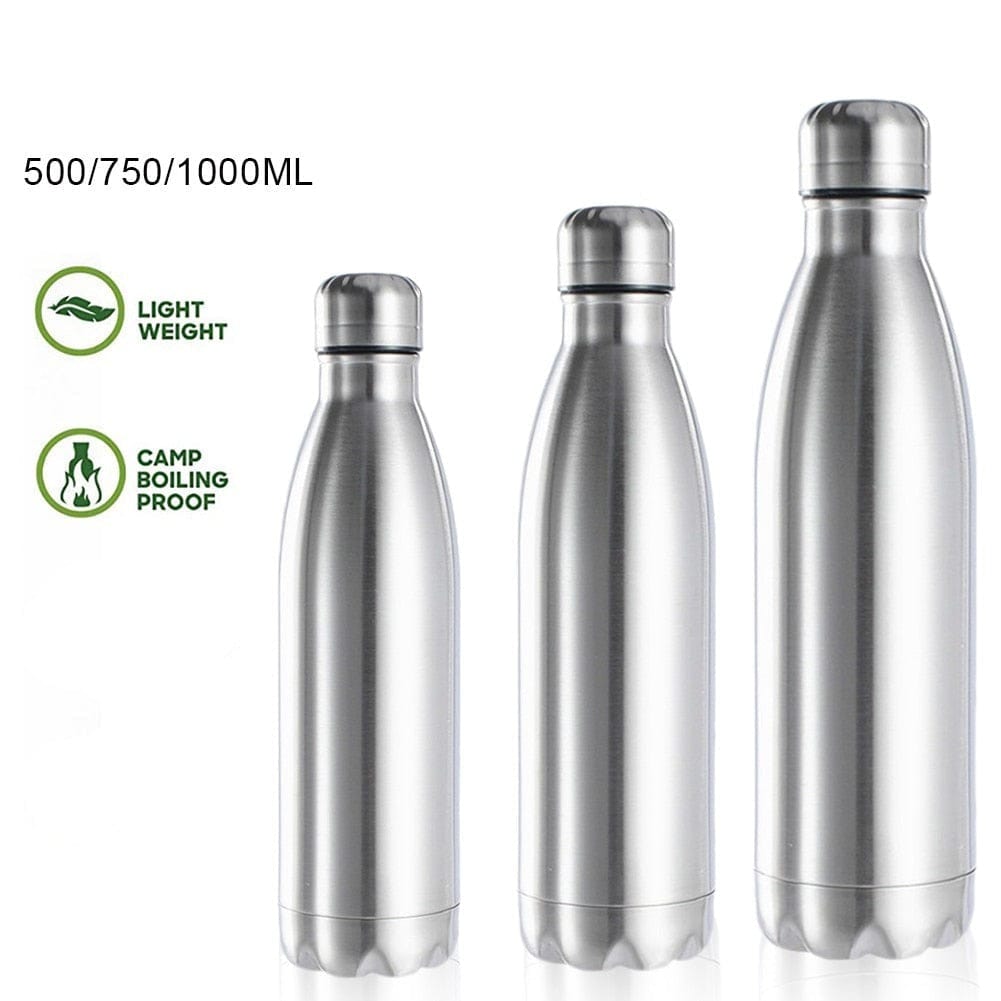 500/750/1000ml Portable Outdoor Water Bottle