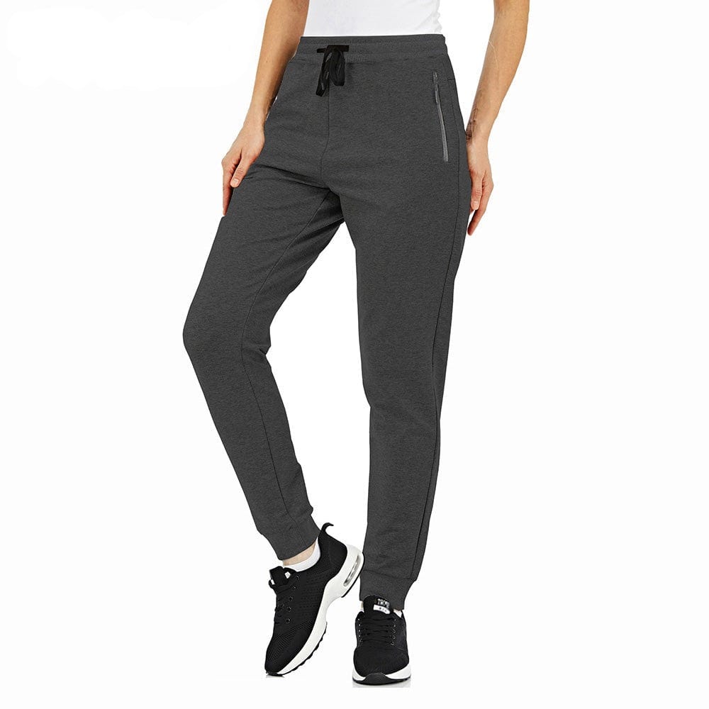 Womens Running Pants Drawstring Joggers Sweatpants Jogging Fitness